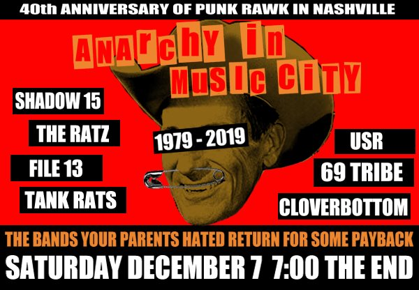 Anarchy in Music City to Celebrate Four Decades of Nashville Punk
